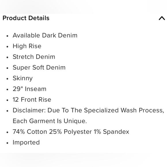 New! Fashion Nova Alexa II high rise skinny jeans women’s 16 - Picture 14 of 14